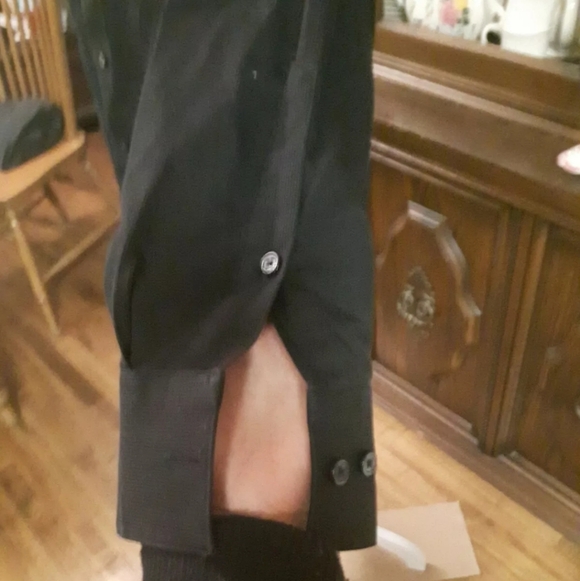 size 14 1/2 Calvin Klein Slim Fit No Iron - Picture 3 of 10